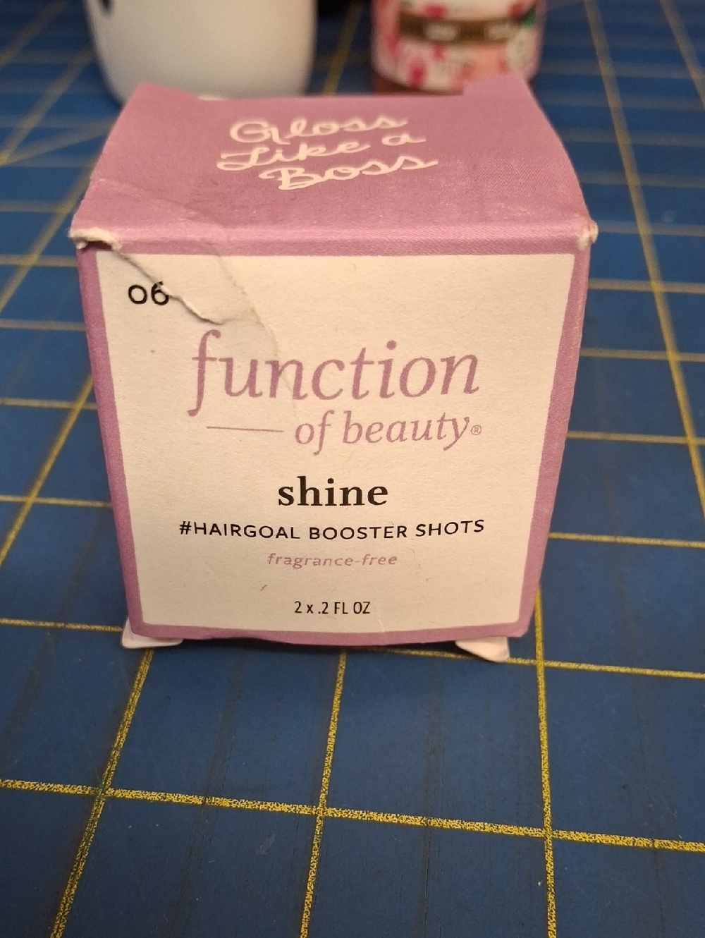 Function of Beauty Shine #HairGoal Booster Shots NWT